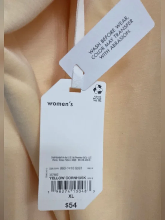 Lace-Up Hooded Pullover in Pale Yellow - Picture 4 of 5